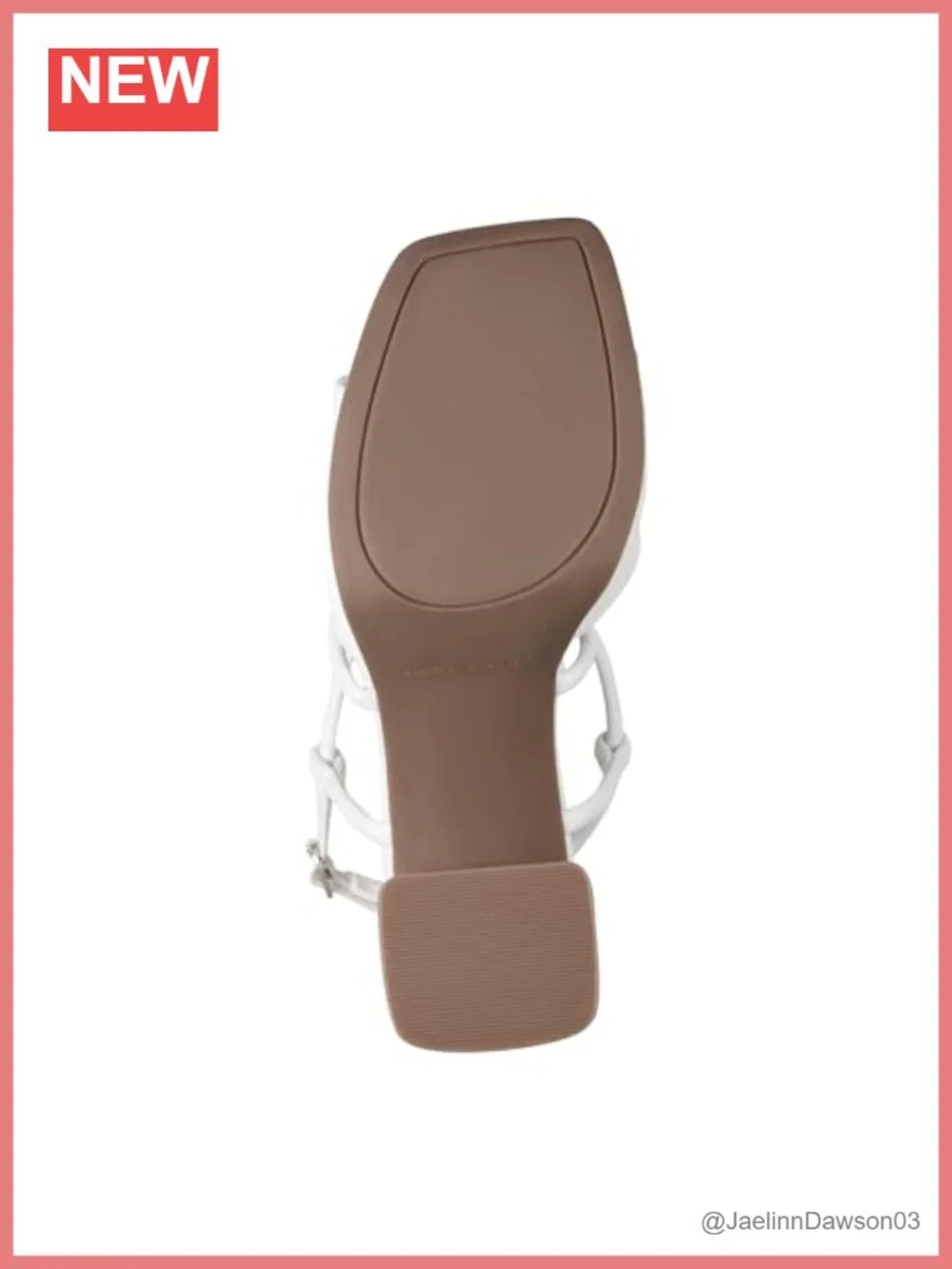 Faux Leather Heeled Sandals Women Open Toe Block Heel Ankle Strap